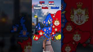 Does Your Country Support Serbia or Croatia [upl. by Pape]