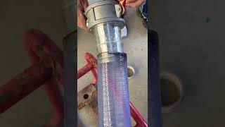 PVC transparent hose installation joint process [upl. by Prakash]