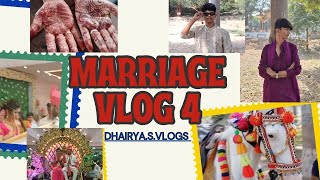 MARRIAGE VLOG 4  DHAIRYASVLOGS [upl. by Odelinda]