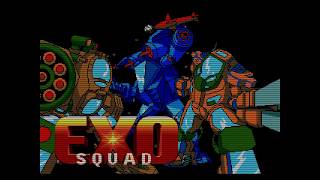 Exo Squad quotIntro Sequencequot Sega Mega Drive  Genesis [upl. by Dimmick470]