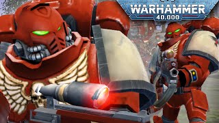 Blood Ravens vs Necrons  Unification Mod  Warhammer 40k Dawn of War Soulstorm [upl. by Enel]