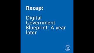 GovTech CE on the Digital Government Blueprint A Year Later [upl. by Ehttam]