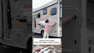 I left my son outside the RV on a snowy day rv [upl. by Sessilu]