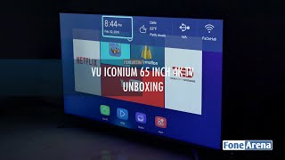 Vu Iconium 65 inch 4K TV Unboxing [upl. by Elconin]