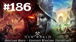 New World Walkthrough Part 186  Restless Shore  Covenant Missions Excubitor 2 No Commentary [upl. by Aldus549]