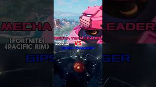 Mecha Team Leader Fortnite vs Gipsy Danger Pacific Rim pacificrim fortnite [upl. by Mcnalley]