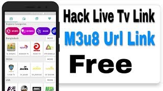 How To Get Live Tv m3u8 Url links 2019 100 Working trick  App Creator [upl. by Morna]