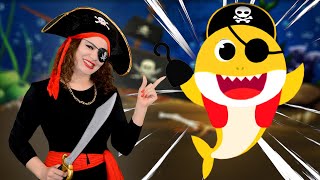 🎃Baby Shark Halloween Costumes 🦈 High Five Kids Videos [upl. by Kaile783]