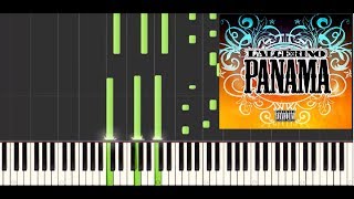 PANAMA ALGERINO PIANO COVER  TUTO SYNTHESIA [upl. by Ronoel598]