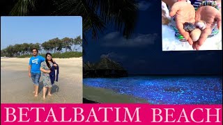 Betalbatim Beach  South Goa 2022  Goa Vlog  4K Drone  Glowing Beach in Goa Explore Goa [upl. by Braden]