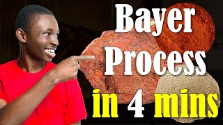 Bayer Process of Aluminium  Purification of Bauxite [upl. by Maryly875]