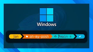 🎨 Make Windows Terminal Look Better  Oh My Posh Guide [upl. by Venator409]