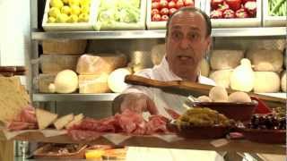 Gennaro Contaldo discusses the Jamie Oliver Jme antipasti platter [upl. by Kenay]