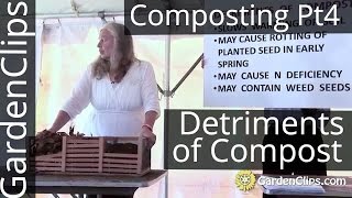 Composting Part 4  Sheet Composting Mulching and the Detriments of Compost in the Garden [upl. by Decima188]