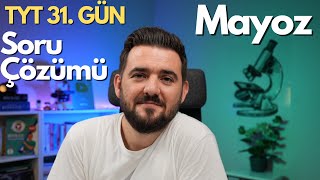 Mayoz Soru Çözümü  39 Günde TYT Biyoloji Kampı  31 GÜN  yks2025 [upl. by Stoll]