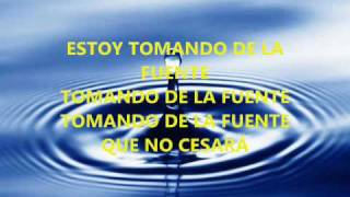 tomando de la fuente lyrics  Danny berrios [upl. by Kentigera962]