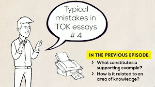 Typical mistakes in TOK essays 4 Psychology versus TOK [upl. by Nylirehs]