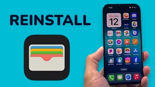 How To Reinstall Wallet App on iPhone [upl. by Eelytsirk]