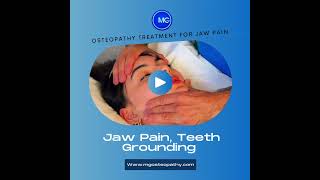 Jaw Pain Teeth Grounding  Massage Osteopathy osteopathmurat [upl. by Elon]