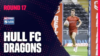 Highlights  Hull FC v Catalans Dragons Round 17 2023 Betfred Super League [upl. by Aelc]