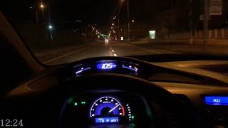 0100  Honda Civic 16 IVTEC  Acceleration  HD TR [upl. by Ecille254]