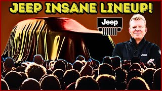 Jeep CEO Revealed 5 New 2025 Models amp SHOCKED The Entire Car Industry [upl. by Pepillo]