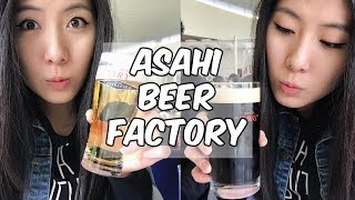 Lets go to the ASAHI BEER FACTORY  AforAlyce [upl. by Werner]