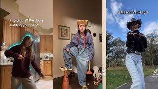 Before I Knew It By Mason Ramsey TikTok Compilation [upl. by Adrial]