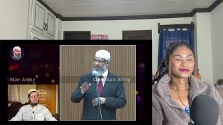 I have heard this question for the first time in my life says dr zakir naik  Reaction [upl. by Anemaj102]