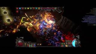 325 Path of Exile  Cast on Crit Rolling Magma Inquisitor  T17 Fortress [upl. by Renado]