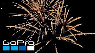 GoPro Awards FPV Drone Inside of a Fireworks Show [upl. by Aisilef]