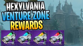 All Hexylvania Venture Zone Rewards And Short Range Modifier [upl. by Atnamas]