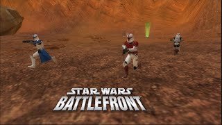 SW Battlefront II 2005 Geonosis Elite Squadron  Republic Side [upl. by Ulla33]