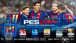 PES 2017 CAMERA PS3 MOD TEXTURA PARA PPSSPP [upl. by Wakeen]