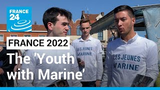 ‘Youth with Marine’ Young National Rally supporters in Arras mobilise for Le Pen • FRANCE 24 [upl. by Rivy452]