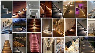 amazing lightning stairs ideas best lighting stairs ideas top stairs ideas [upl. by Einnej246]