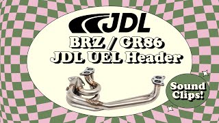 BRZ  GR86  JDL Catless UEL Header amp HKS Hi Power v2  Sound Clips amp Review [upl. by Eli]