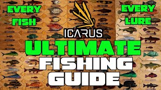 Ultimate Icarus Fishing Guide  Catch EVERY Fish In Olympus amp Styx [upl. by Aiasi]