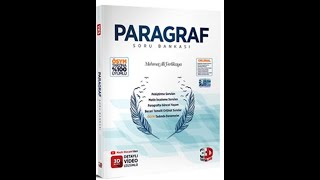 3D Yayınları Paragraf Soru Bankası [upl. by Shishko]