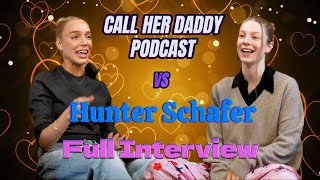 Hunter Schafer Polyamory Cheating amp Fame  Call Her Daddy Podcast Full Interview [upl. by Ennair]