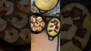 Vodka Shrimp and Cheesy Grits [upl. by Elvah]