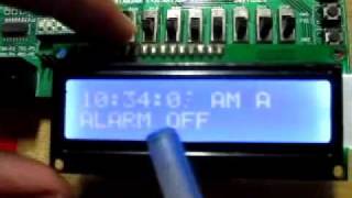 VHDL amp FPGA Project  Digital Clock with LCD display [upl. by Zahavi]