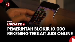 Komdigi Blokir 10 Ribu Rekening yang Terhubung Judi Online [upl. by Sivert451]