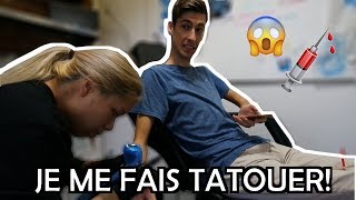 JE ME FAIS TATOUER POUR LA PREMIÈRE FOIS [upl. by Darnok625]