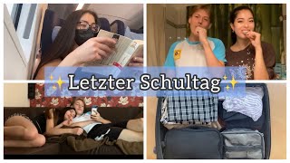 Letzter Schultag  Vlog [upl. by Taima951]