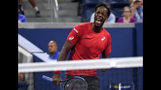 Gael Monfils vs Denis Shapovalov  US Open 2019 R3 Highlights [upl. by Ateekal596]