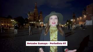 Felicitación de Betzabé Zumaya Periodista de RT Noticias desde Moscú Rusia🇷🇺 🎉 [upl. by Hewie]