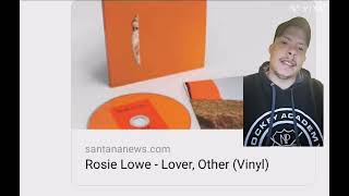 Rosie Lowe  Lover Other Vinyl reseña [upl. by Agnola]