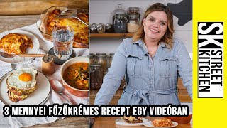 3 mennyei főzőkrémes recept egy videóban 🤩🤩🤩 [upl. by Daphne]