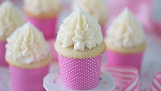 How to Make the BEST Vanilla Cupcakes [upl. by Gitt]